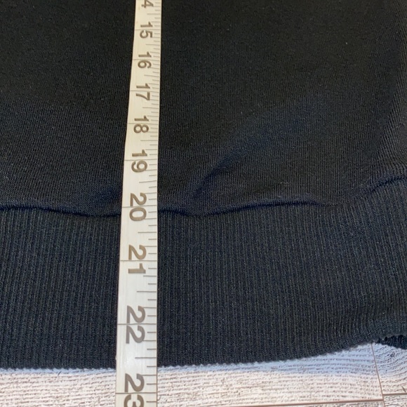 Victoria’s Secret Pullover Black & Pink Sweatshirt Size Small Vintage Y2K - Picture 5 of 9